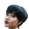 Brazilian Short Pixie & Brazilian Fringe Bob