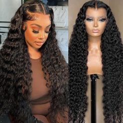 Brazilian Water Wave 13x6 HD Transparent Lace Frontal Wig