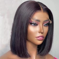 10inch Brazilian T part Bob Wig
