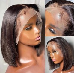 12inch Brazilian HD Lace Frontal Bob Wig